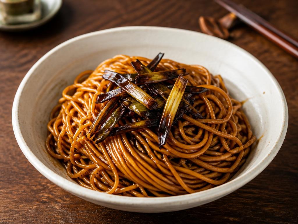Scallion Oil Noodles (葱油拌面)